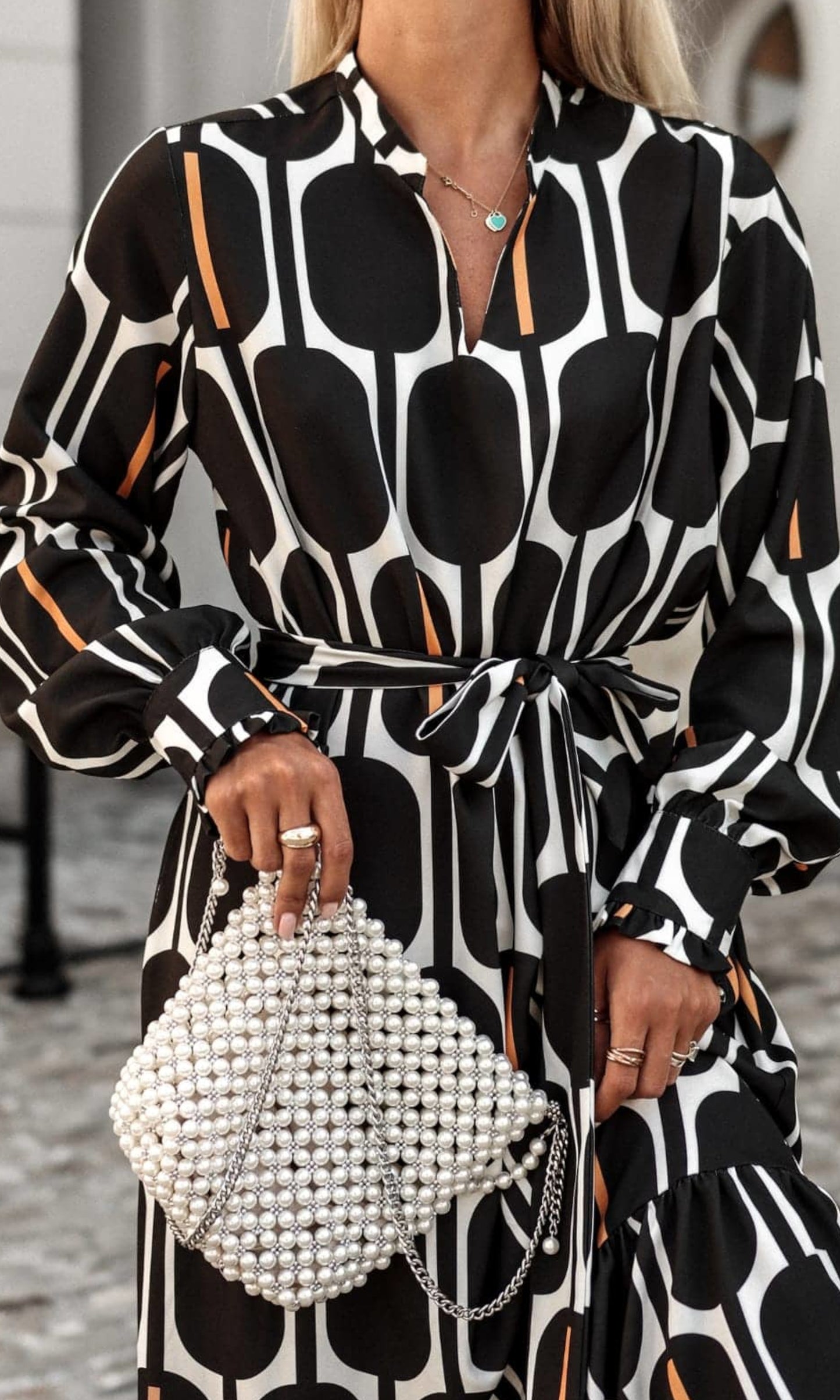 Jurk met print