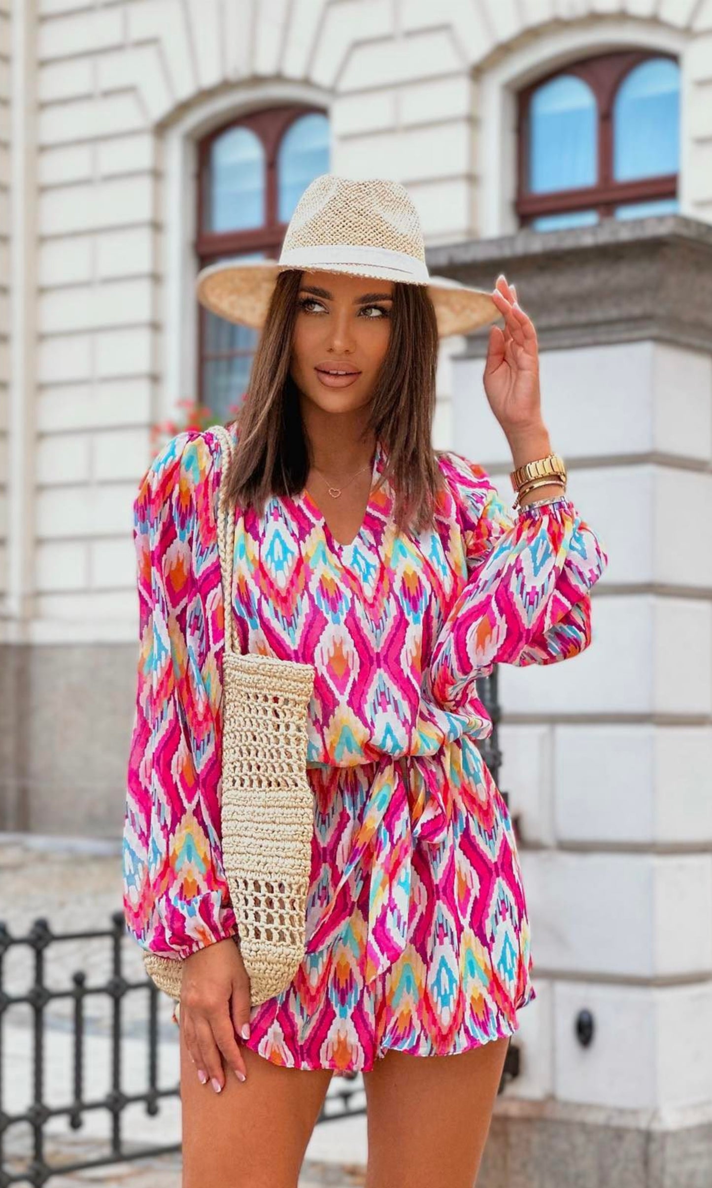 Playsuit Fichsia