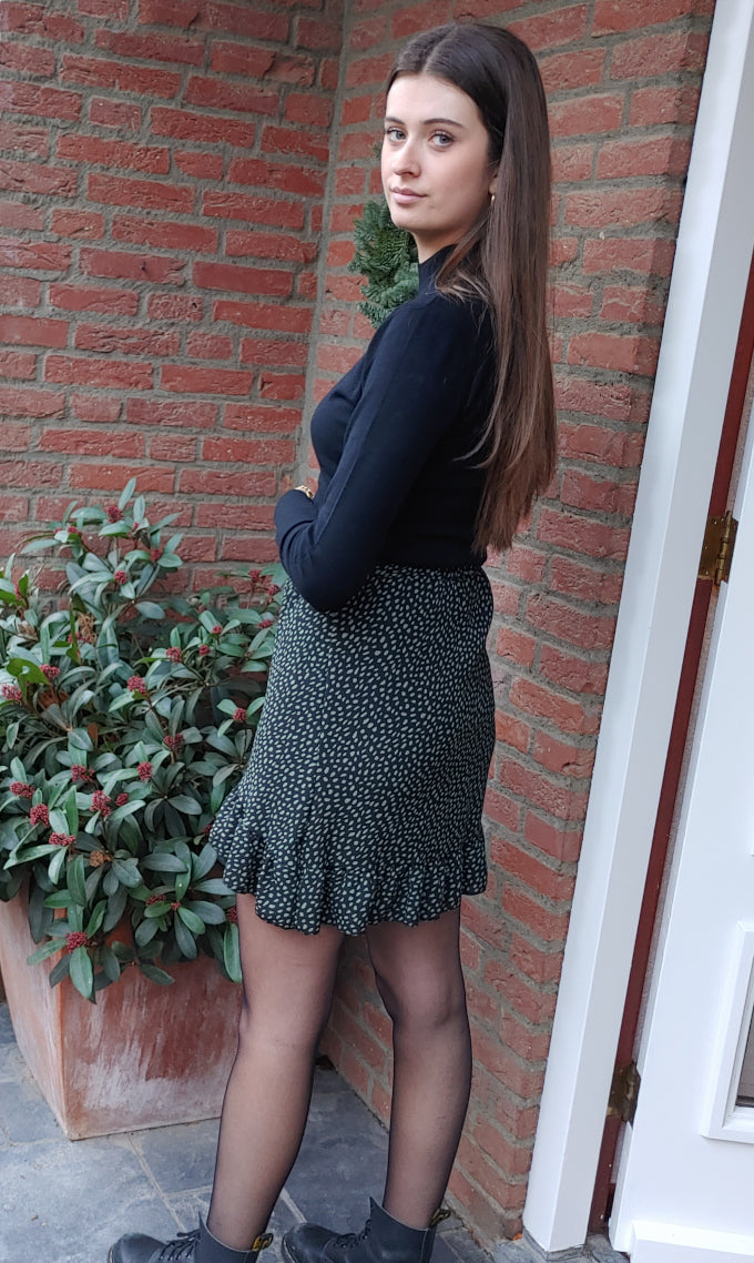 Rok groen dots