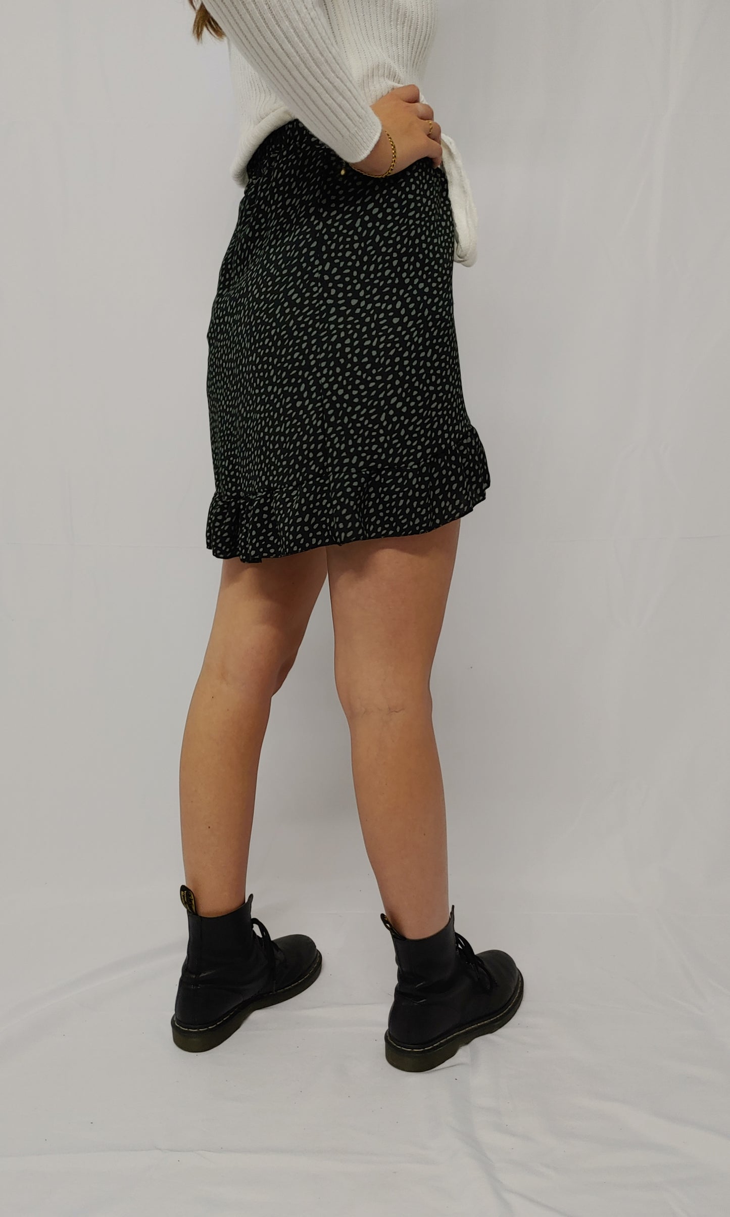 Rok groen dots