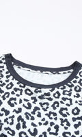 Plussize top luipaardprint