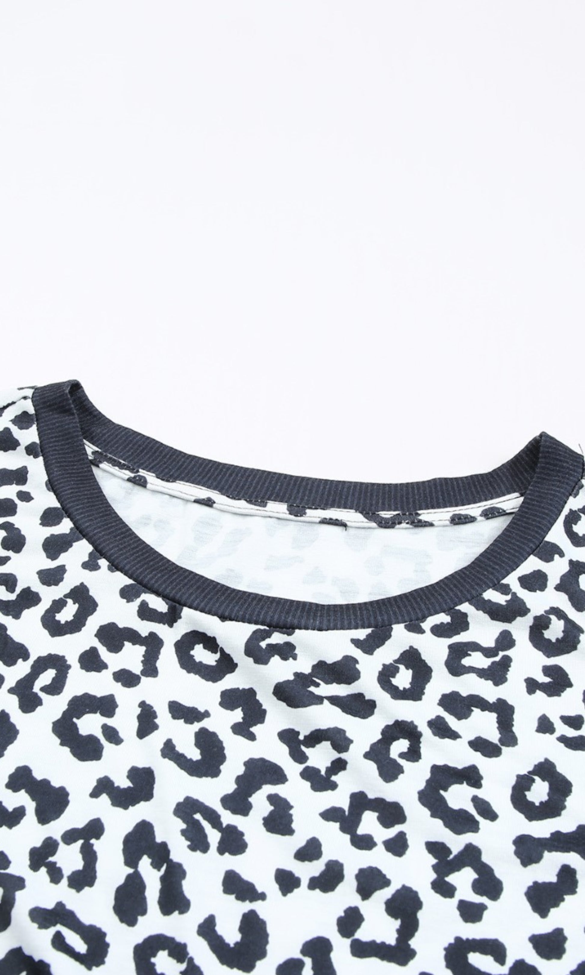 Plussize top luipaardprint