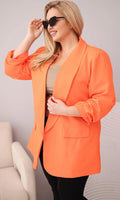 Blazer oranje bigsize