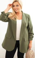 Blazer plussize groen