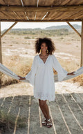 Ibiza stijl jurk 