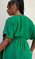 Plussize jurk achterkant 