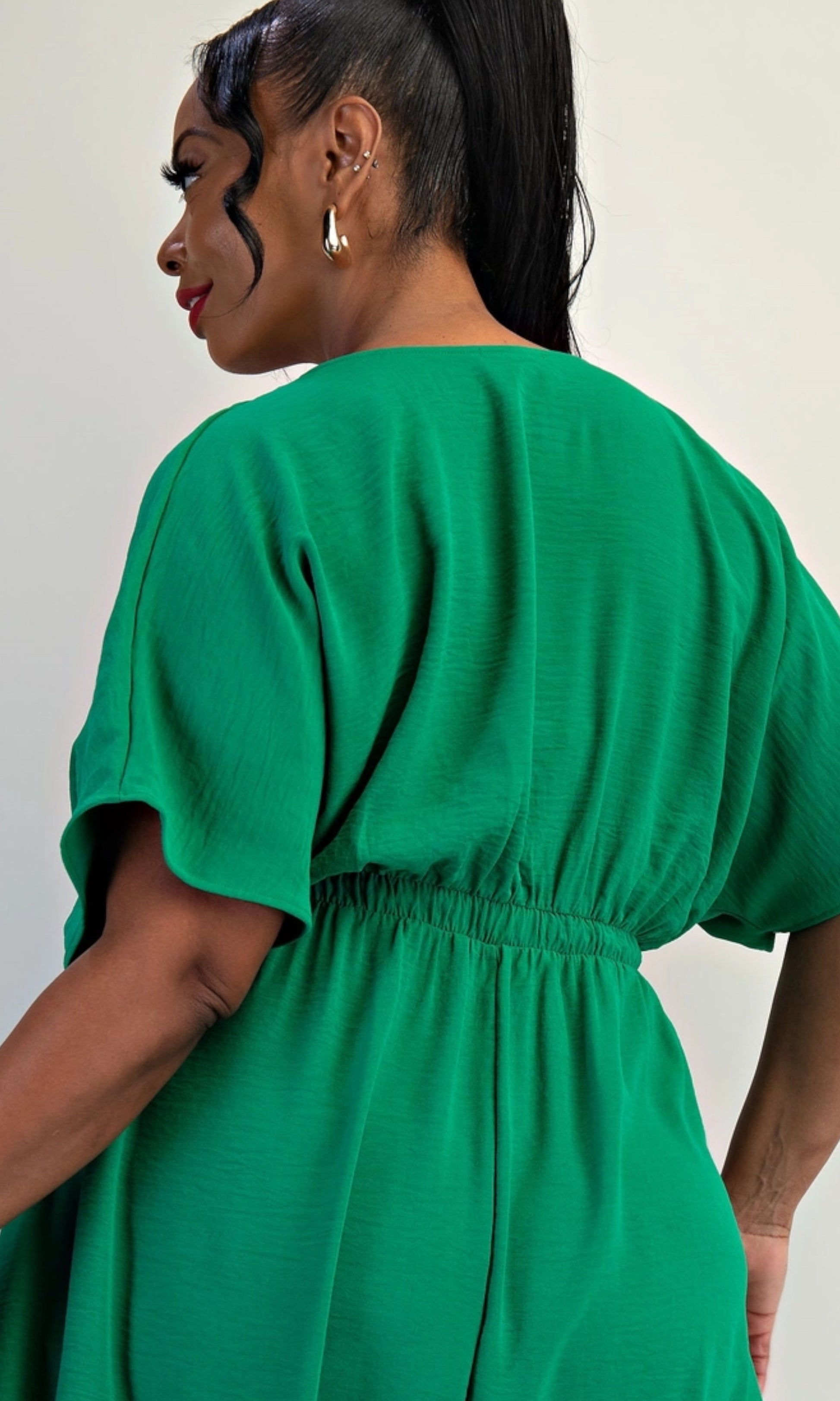 Plussize jurk achterkant 
