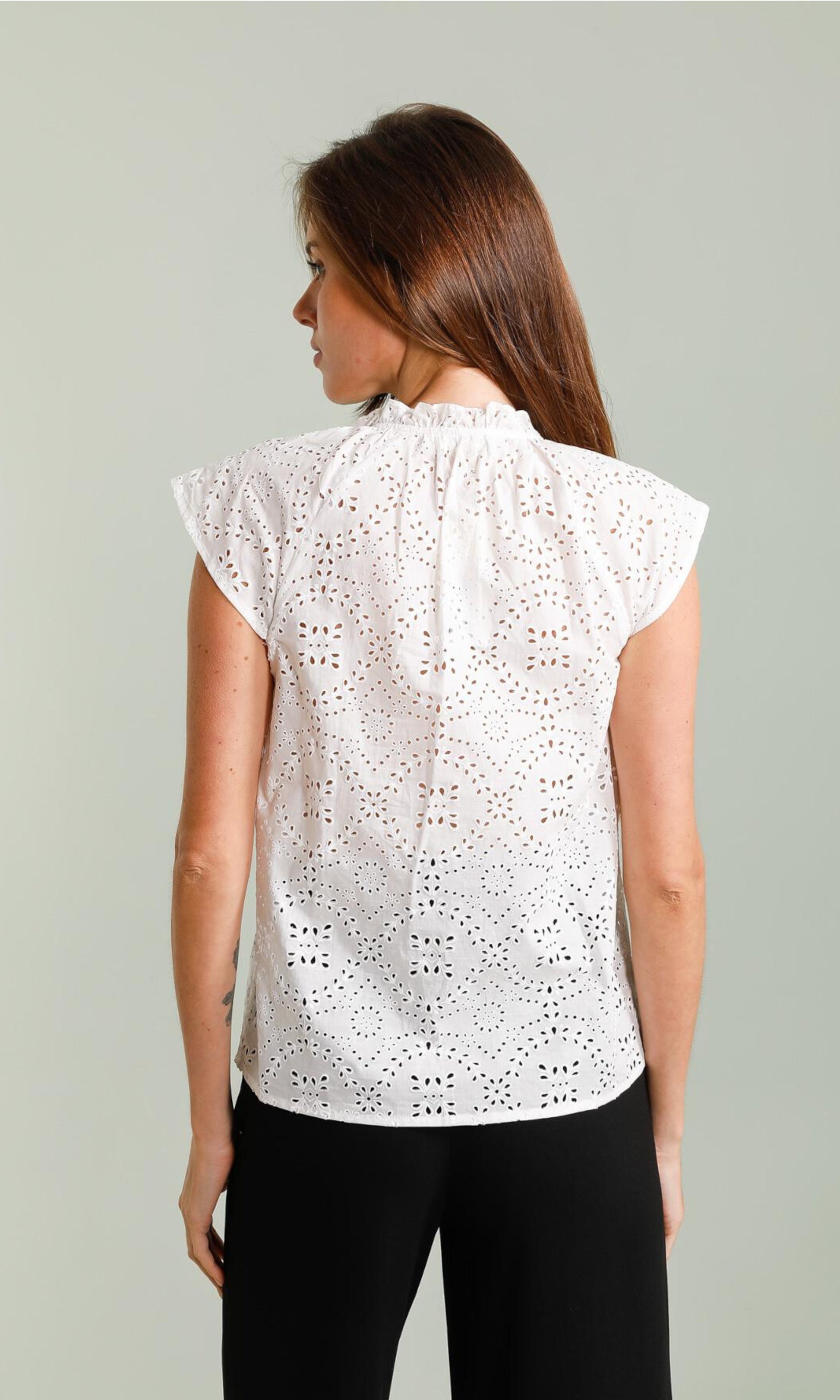 Blouse achterkant