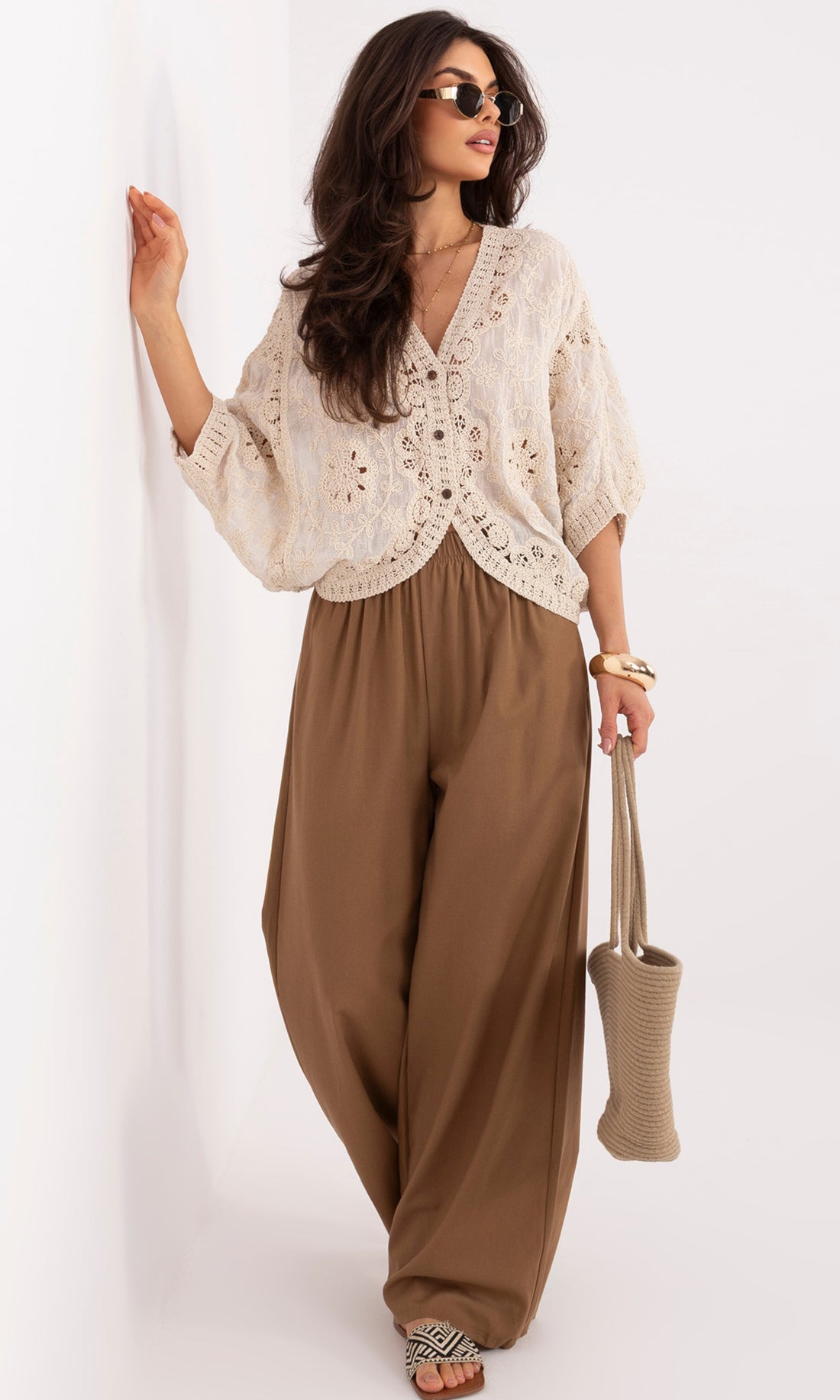 Vest beige Janey