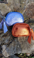 Beurs oranje en blauw