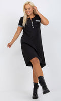 PLUSSIZE jurk zwart