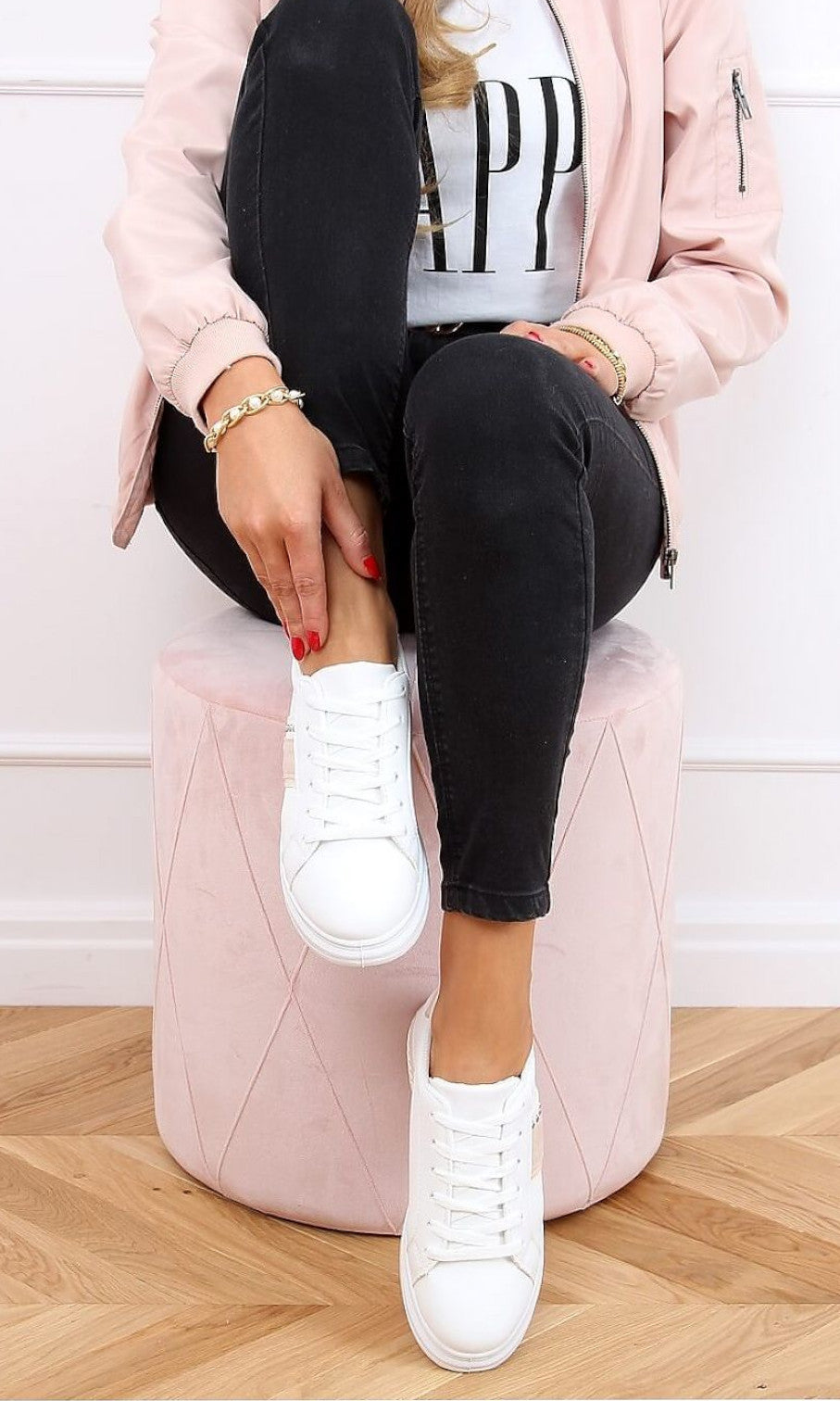Sneaker White/Pink
