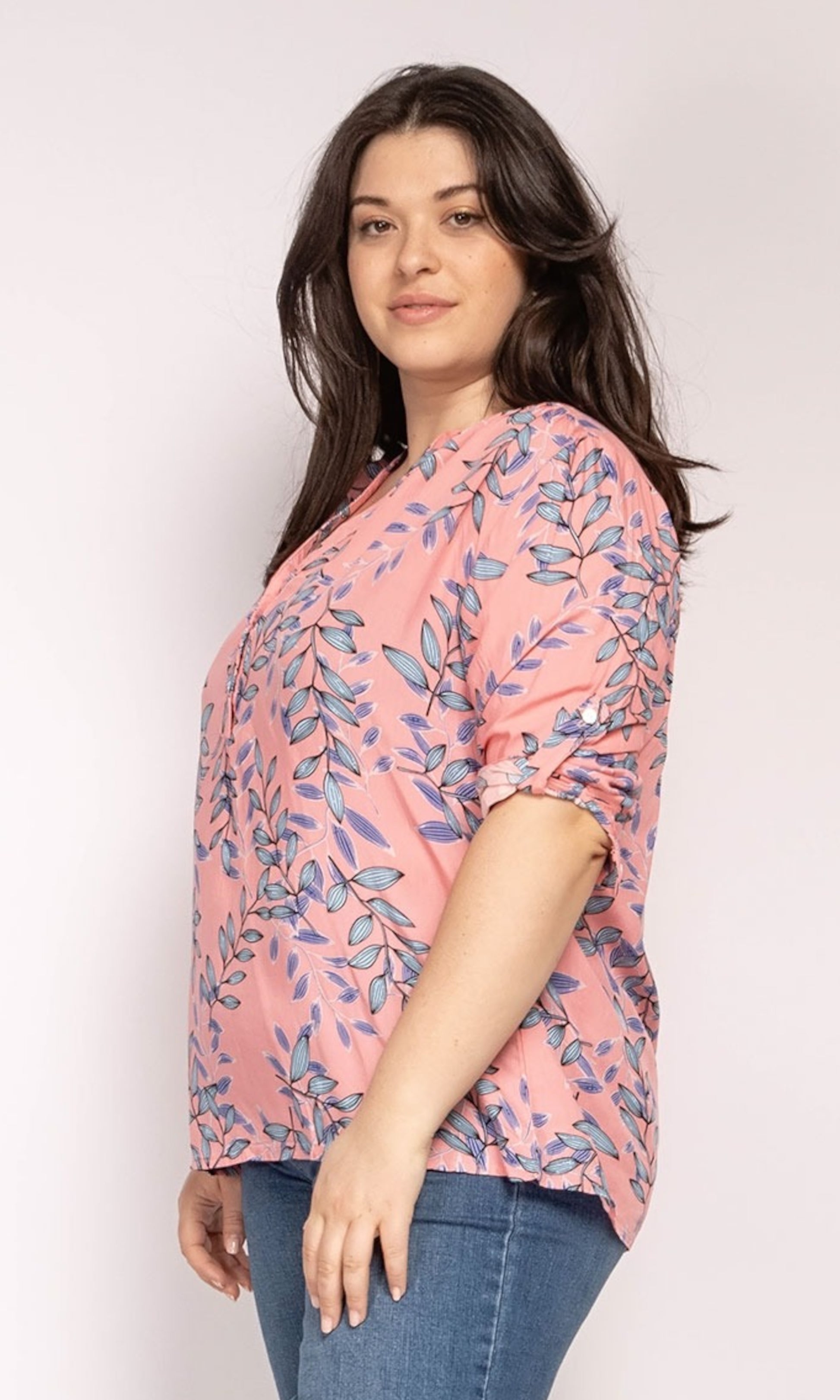 Zomerse top plussize