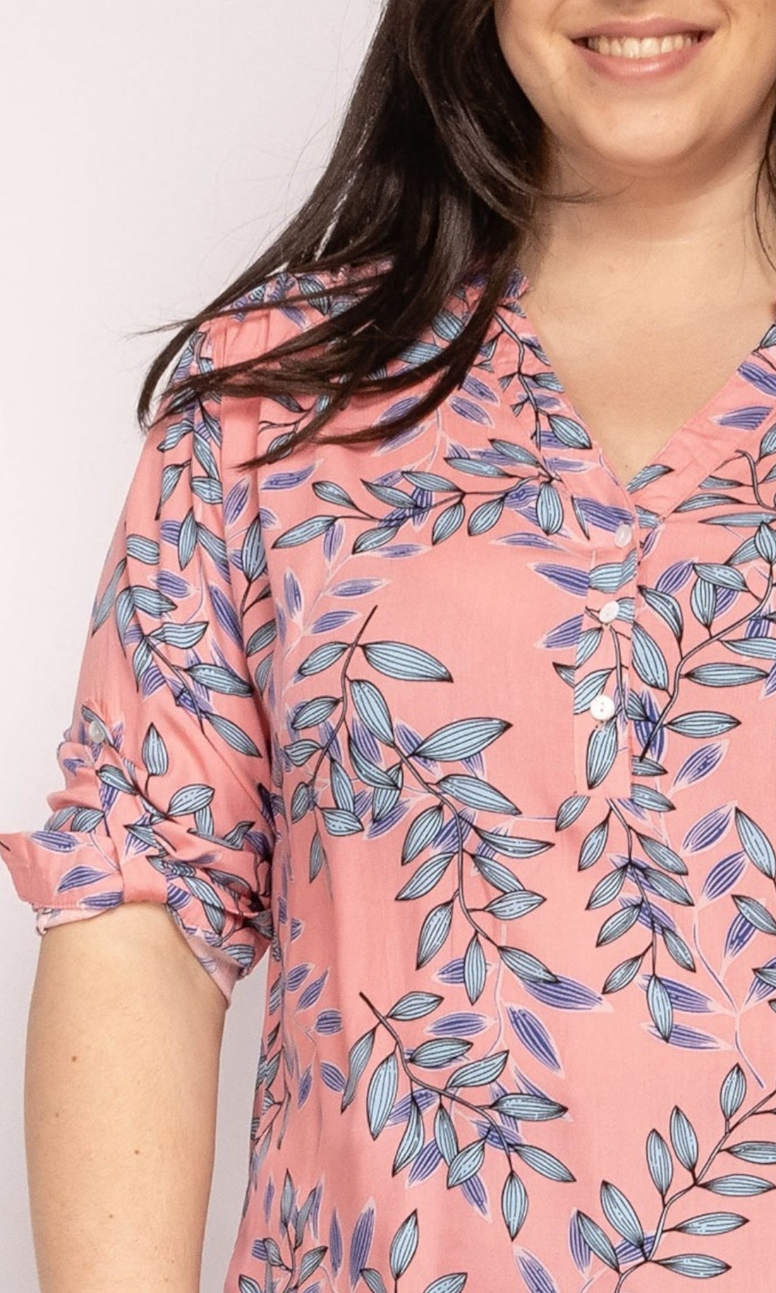 Plussize top pink