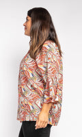 PLUSSIZE Top Maya Rood 