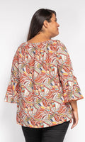Rode plussize top