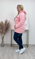 Zachte roze trui
