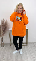 Oranje trui plussize
