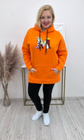 PLUSSIZE Trui Jill Oranje