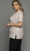 Top luipaardprint grote maten